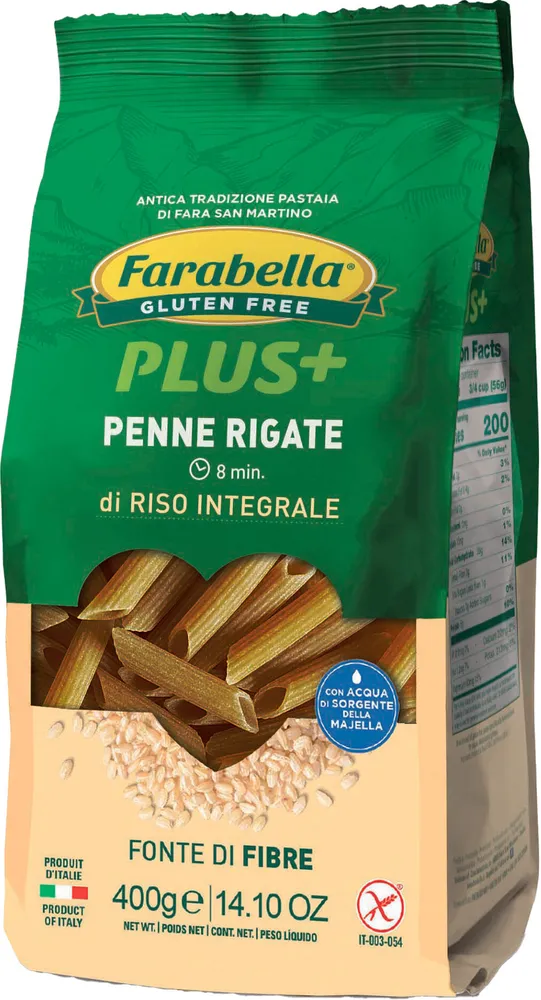Penne rigate di riso integrale