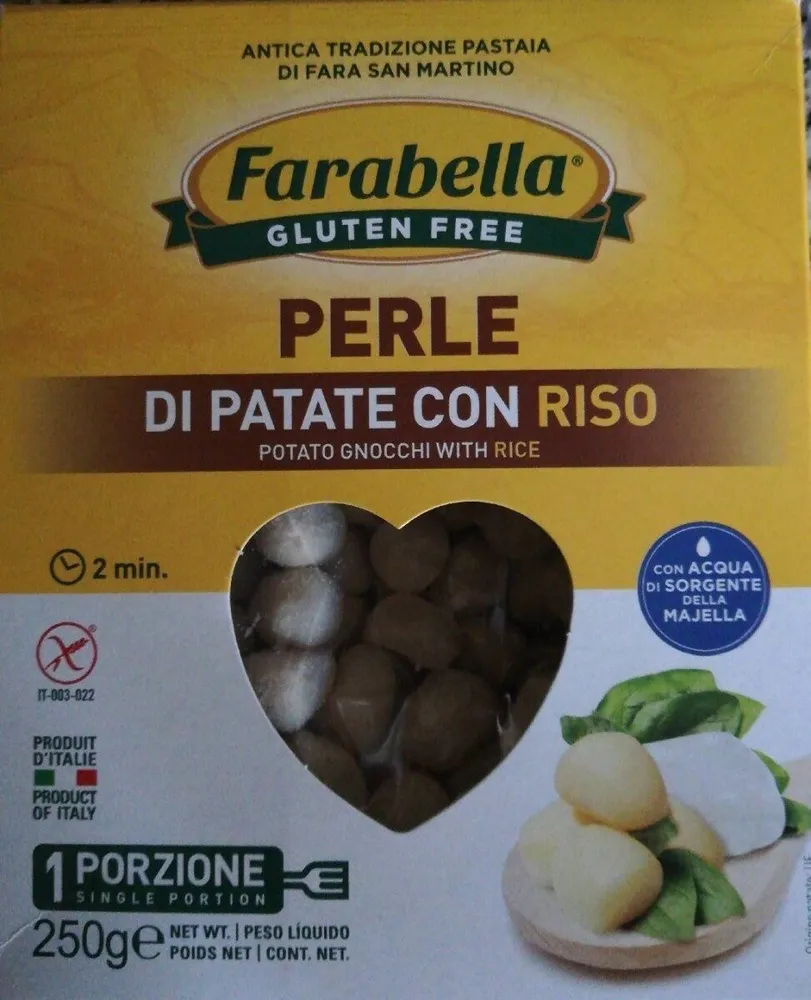 Perle di patate con riso