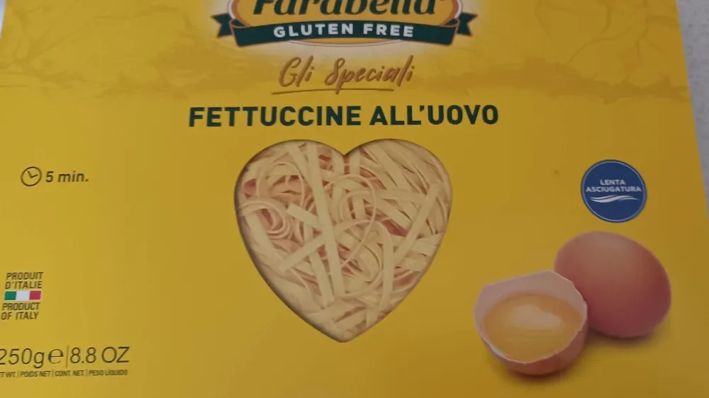 Fettuccine s glutine