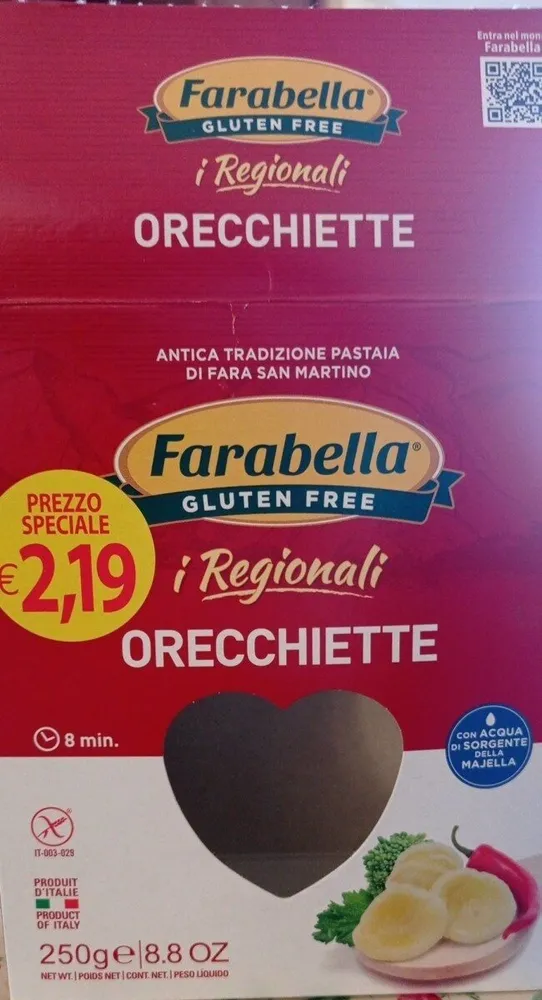 Orecchiette gluten free