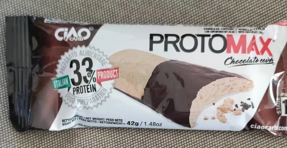 Protomax chocolate cover