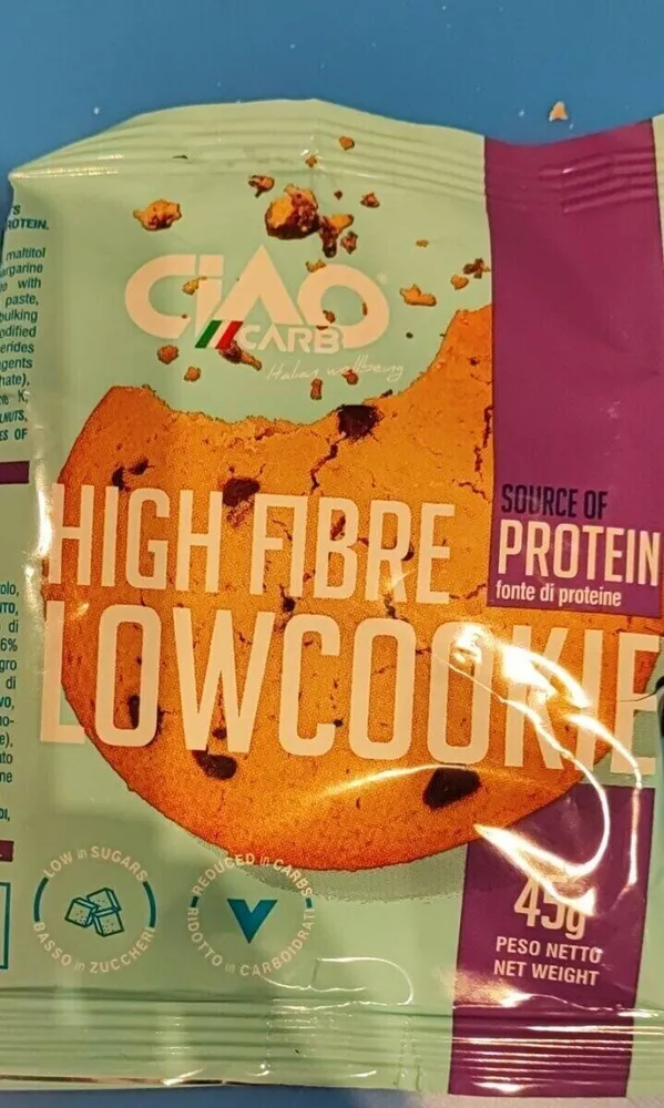 High fibre lowcookie