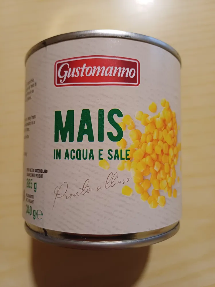 Mais in Acqua e Sale