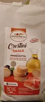 Crostini snack gusto prosciutto