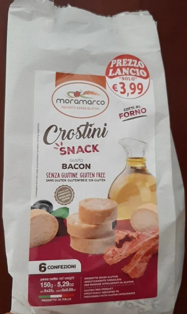 Crostini gusto bacon