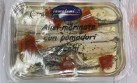 Alici marinate con pomodori secchi