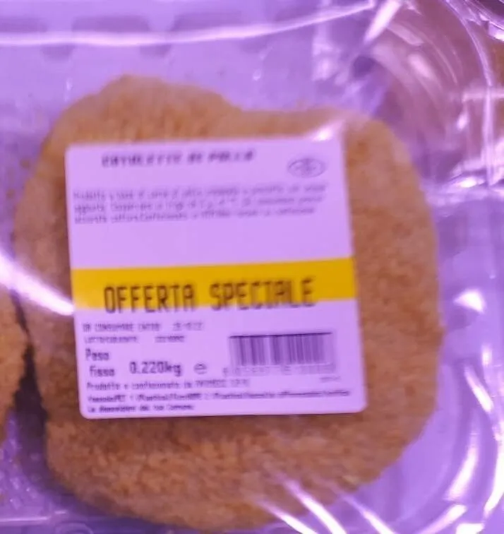 Cotolette di pollo