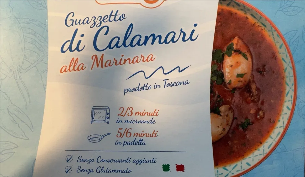 Guazzetto di Calamari alla marinara
