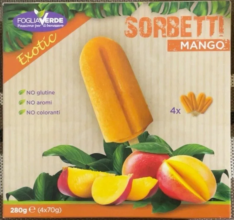 Sorbetti exotic mango