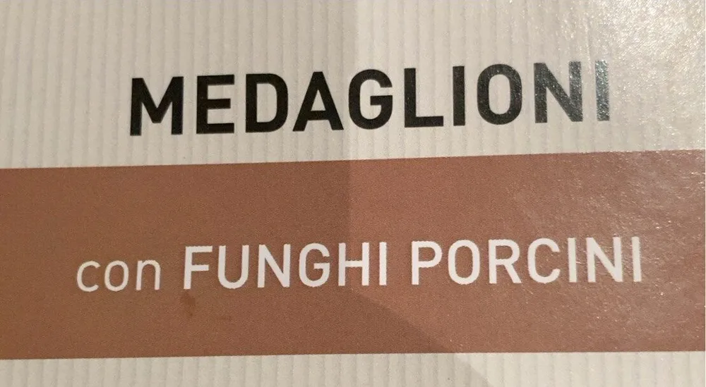 Medaglioni con funghi porcini