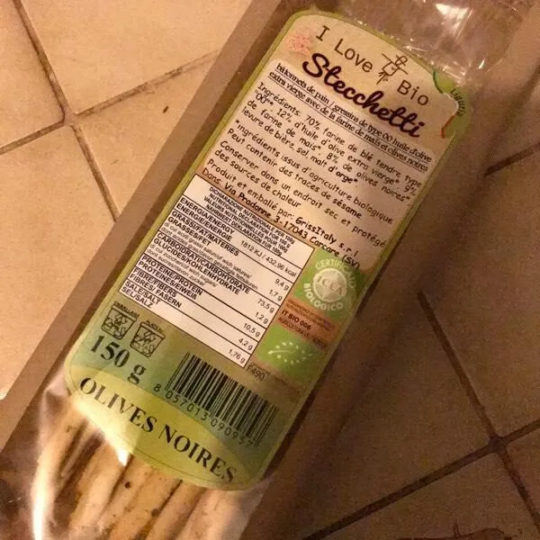 Gressin stecchetti olives