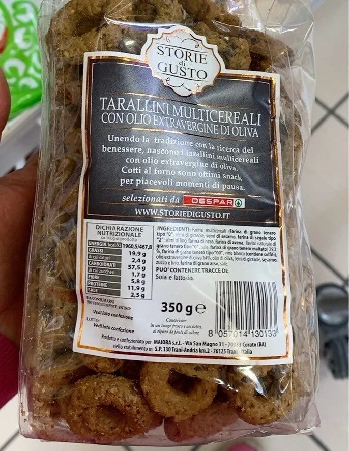 Tarallini multicereali