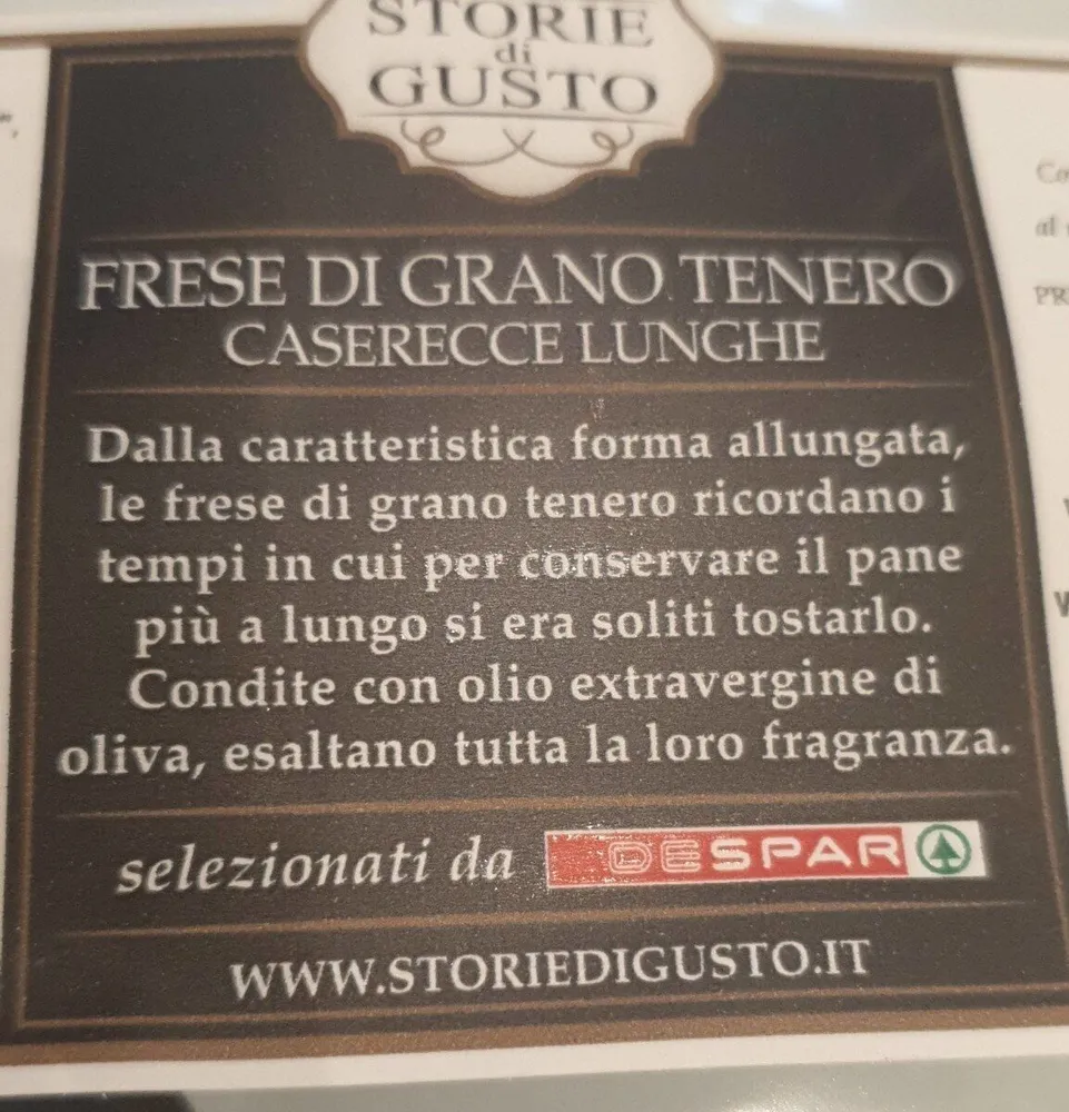 Frese di grano tenero