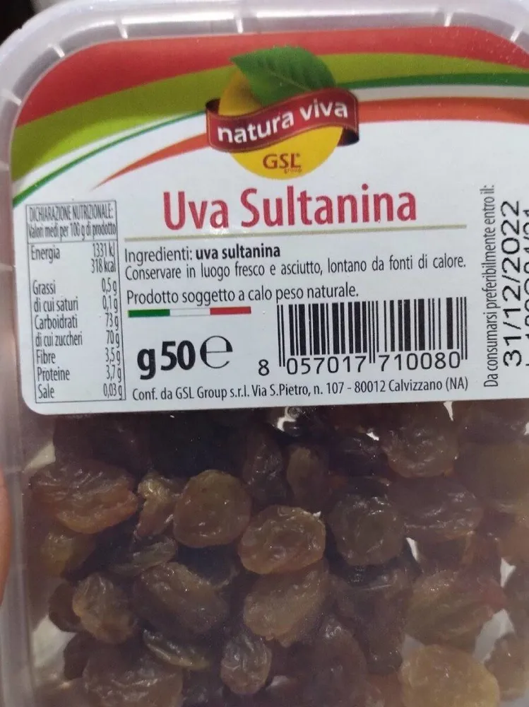 Uva sultanina