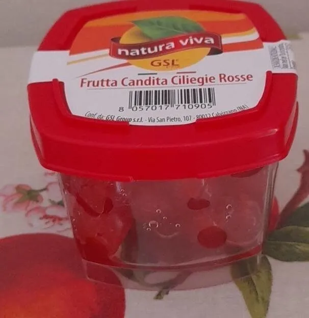 Frutta Candita Ciliege Rosse