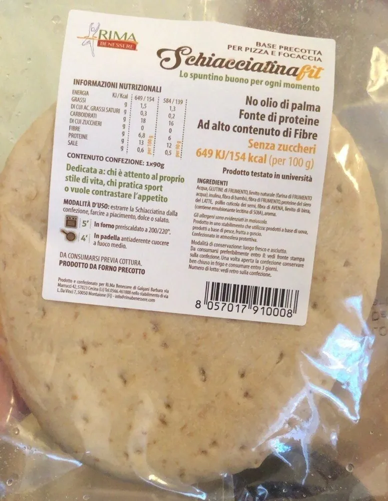 Schiacciatinafit