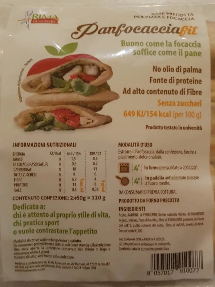 Panfocacciafit