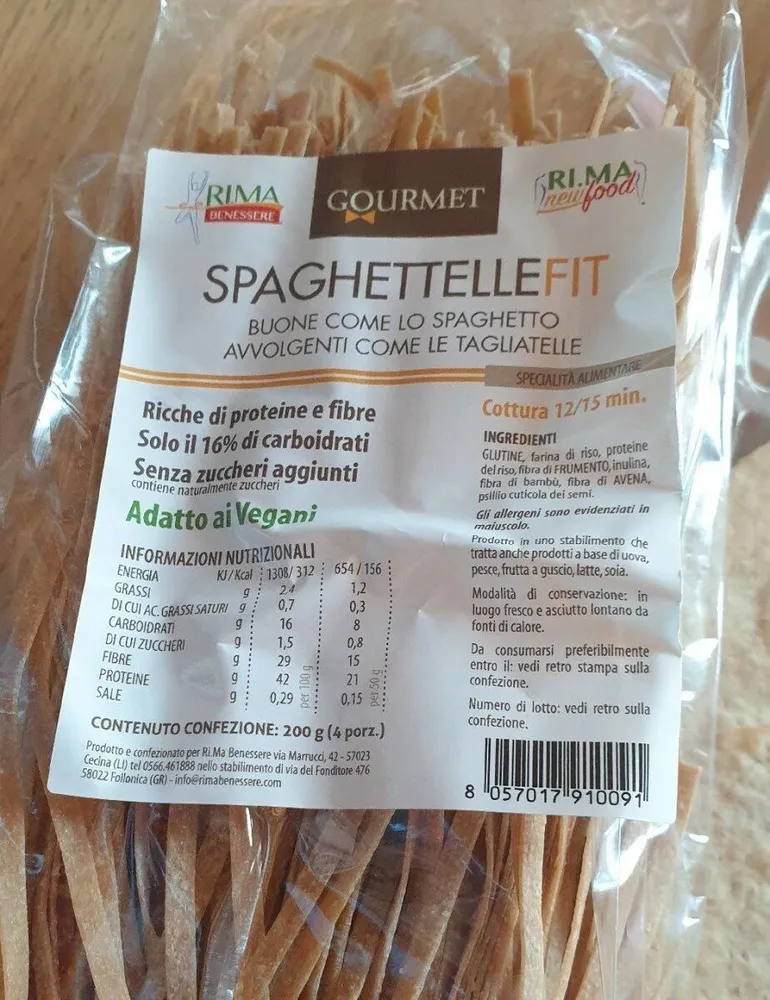 Spaghetti fit