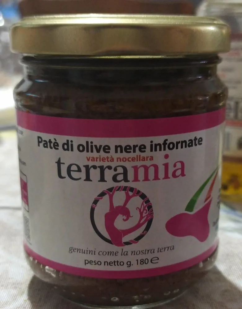 Pâte di olive nere informate
