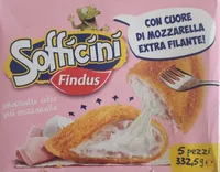 Sofficini findus Prosciutto e mozzarella