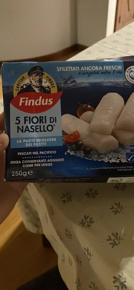 5 fiori di nasello