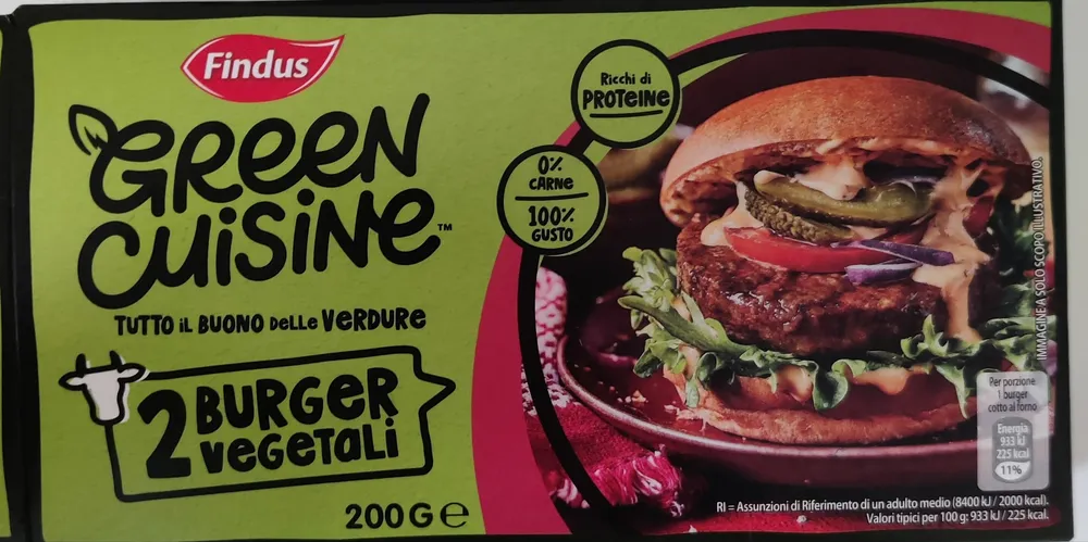 Burger vegetali