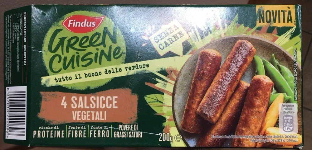 Green Cusine - Salsicce vegetali
