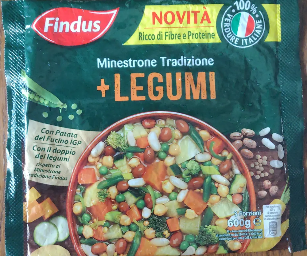 Minestrone tradizione + legumi