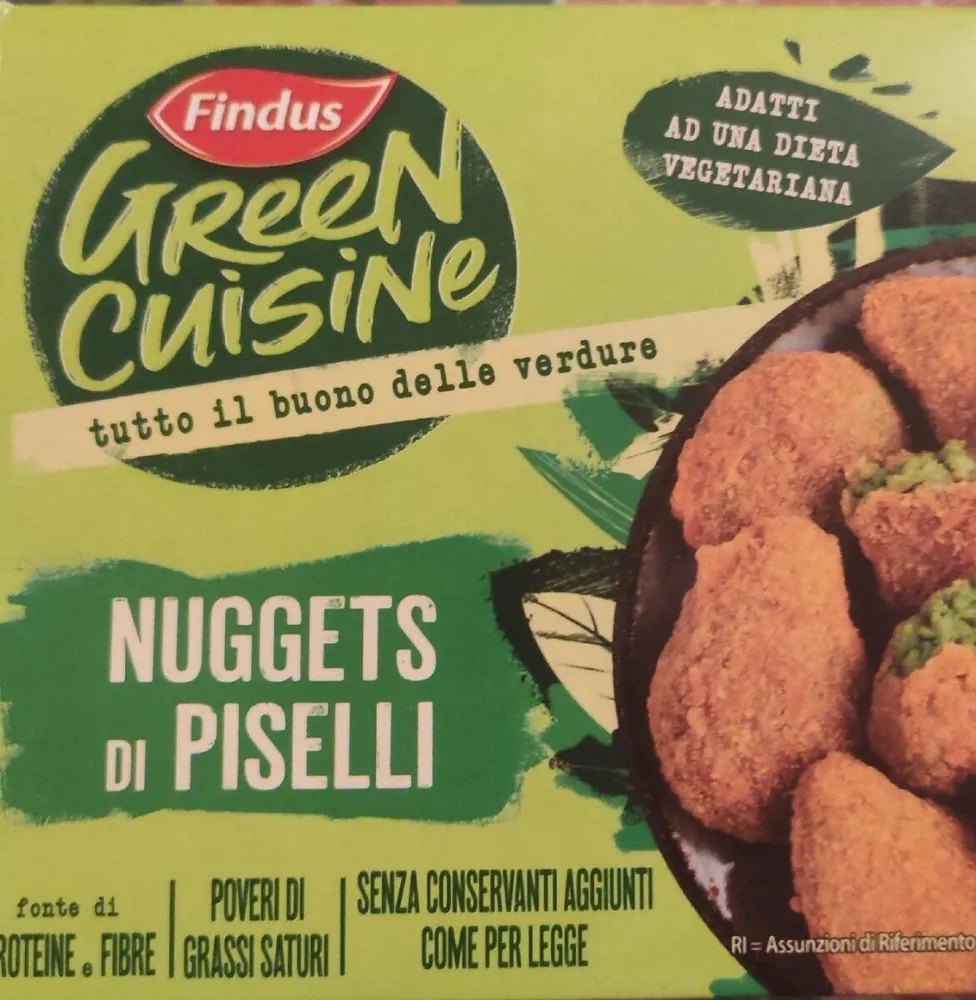 Nuggets di piselli - Green Cuisine