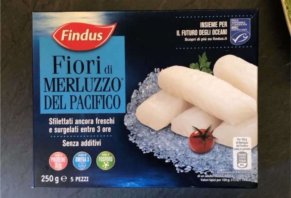 Fiori di Merluzzo del pacifico