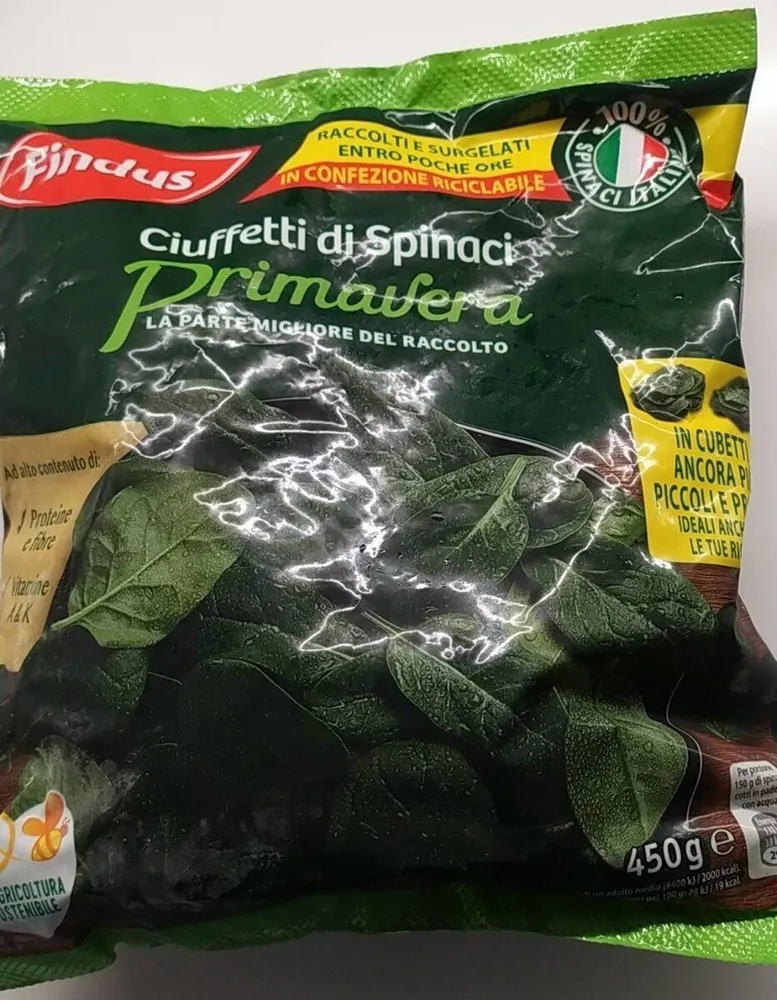 Ciuffetti di spinaci