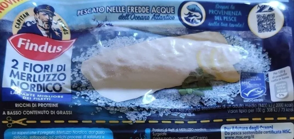 2 fiori di merluzzo Nordico