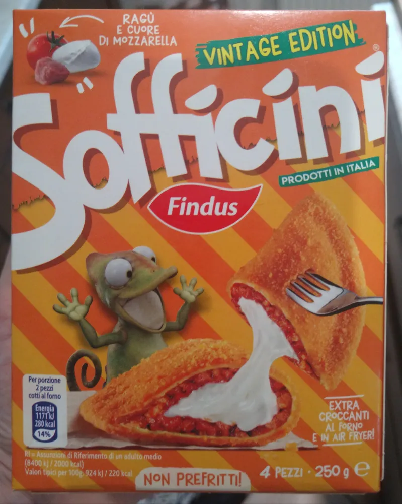 Sofficini ragù e cuore di mozzarella