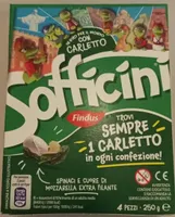 Sofficini spinaci e cuore di mozzarella extra filante