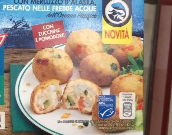 Polpette di merluzzo
