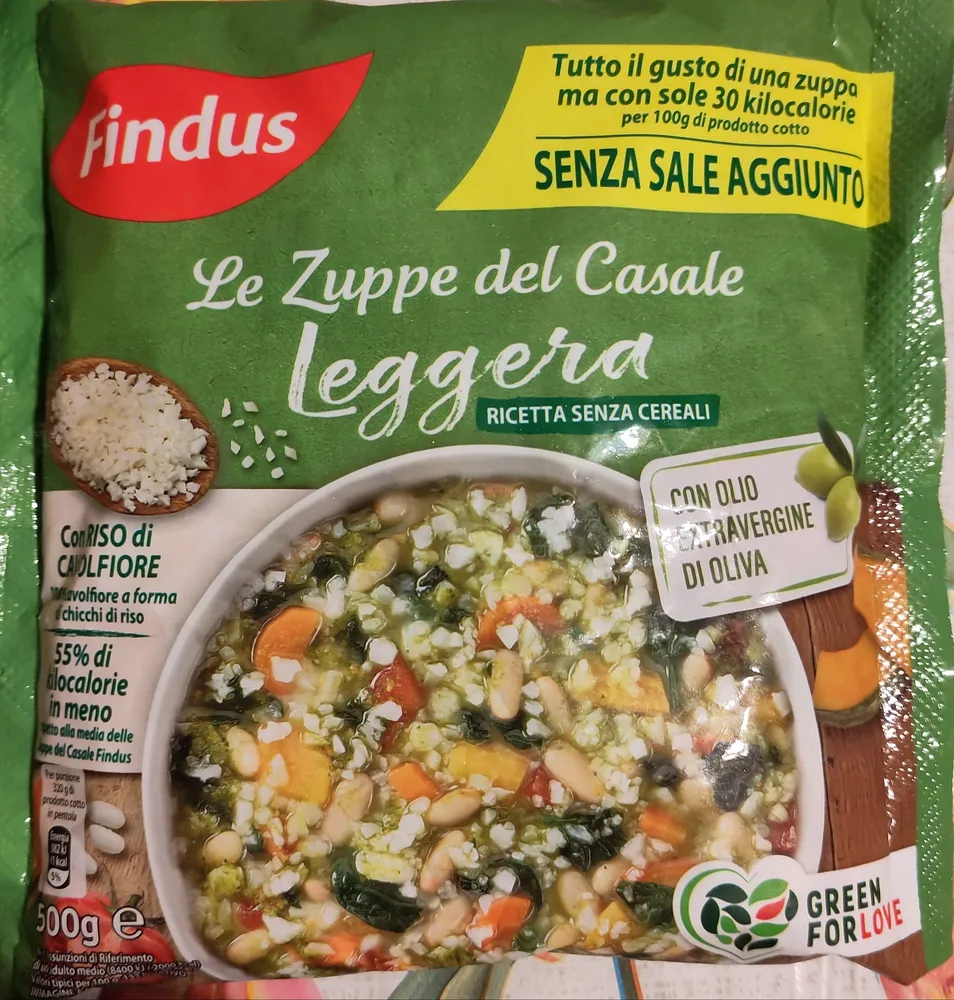 Le zuppe del casale leggera