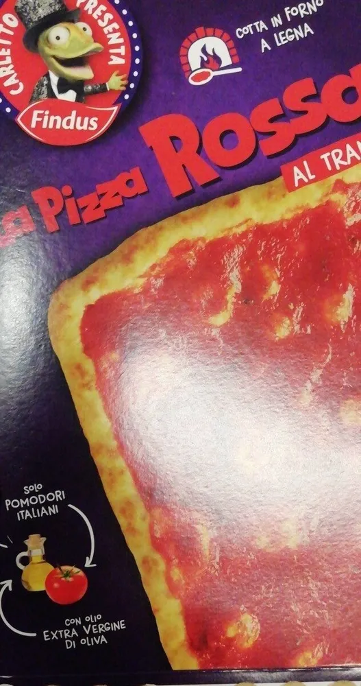 La pizza rossa