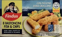 Bastoncini fish and chips