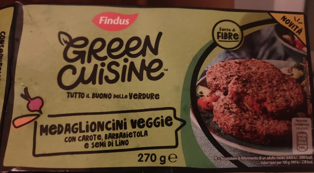 Medaglioni Veggie