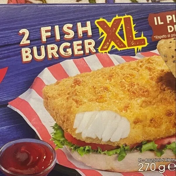 Fish burger XL