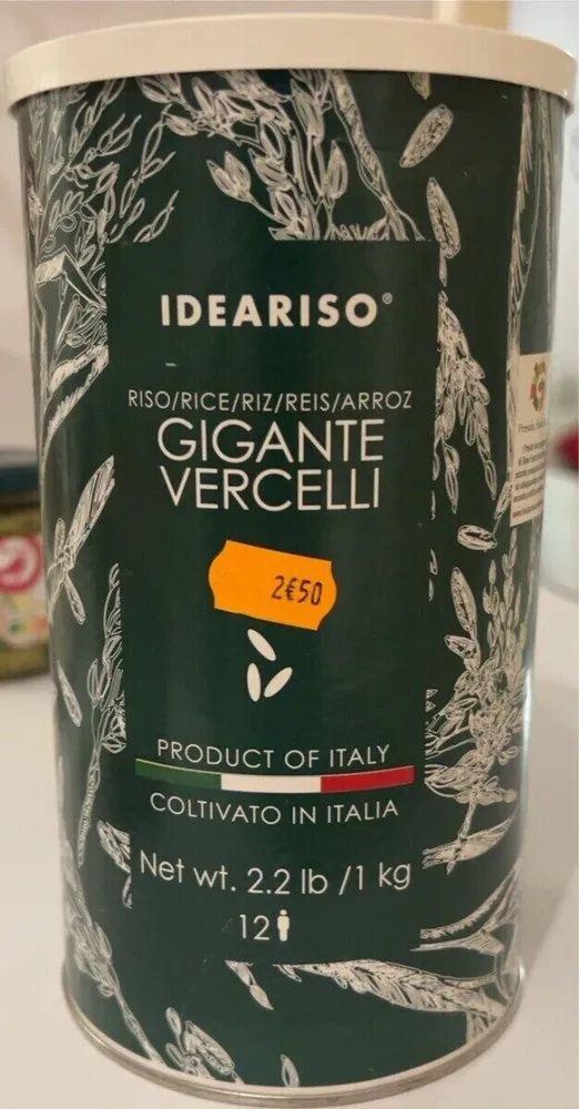 Riso Gigante Vercelli
