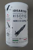 Preparato per risotto con nero di seppia
