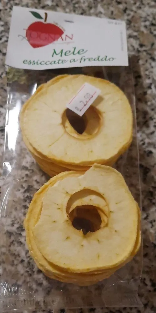 Mele essiccate a freddo