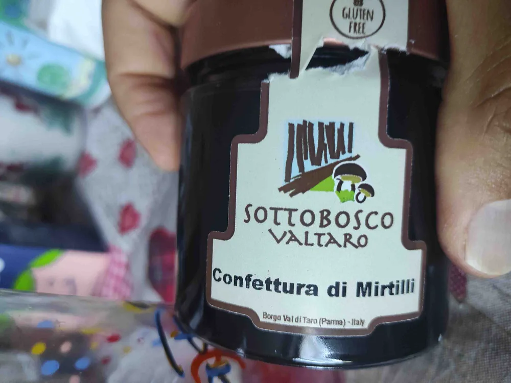 Confettura di mirtilli