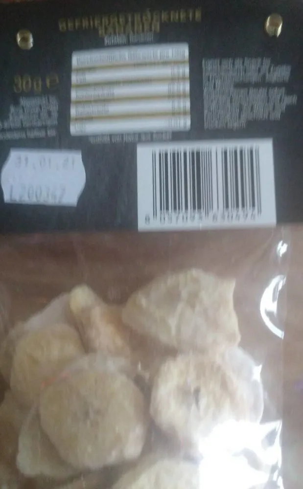 Bananen Snack