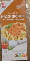 MACCHERONCINI Nudeln mit Tomaten Sahne Sauce