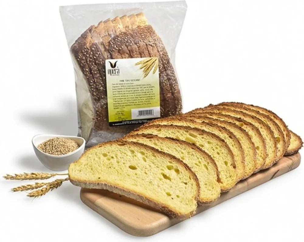 Pane siciliano affettato