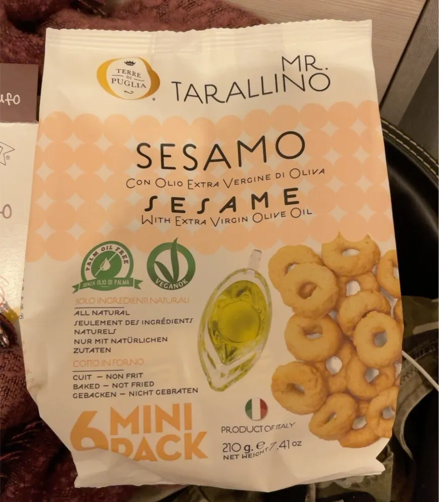 Tarallini al sesamo