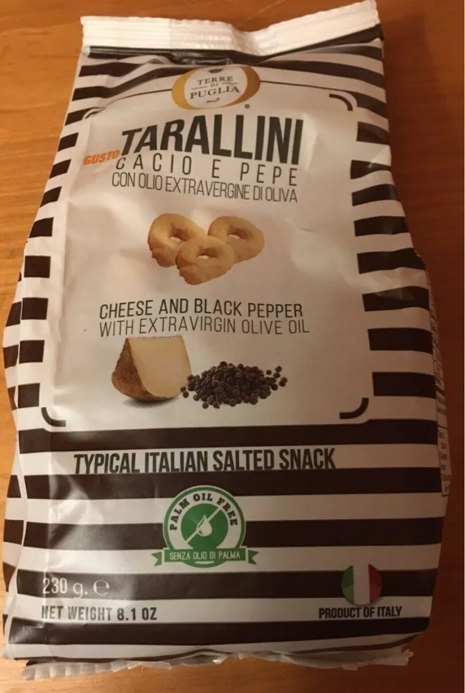 Tarallini cacio e pepe