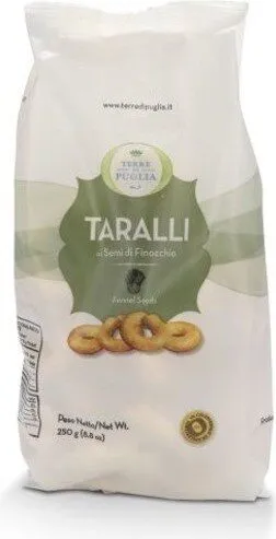 Taralli aux graines de fenouil
